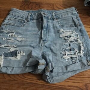 American eagle jean shorts never worn just no tags size 10
